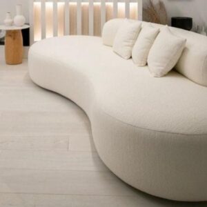 Curved sectional couch