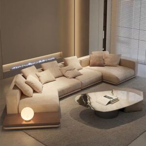 Cream Sectional Sofa