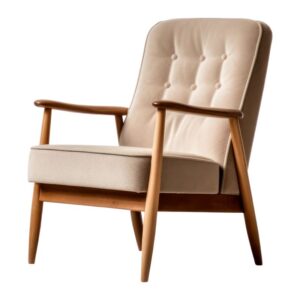 Wooden Frame Armchair